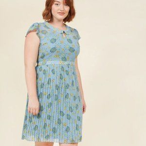 ModCloth A-Line Pineapple Dress
